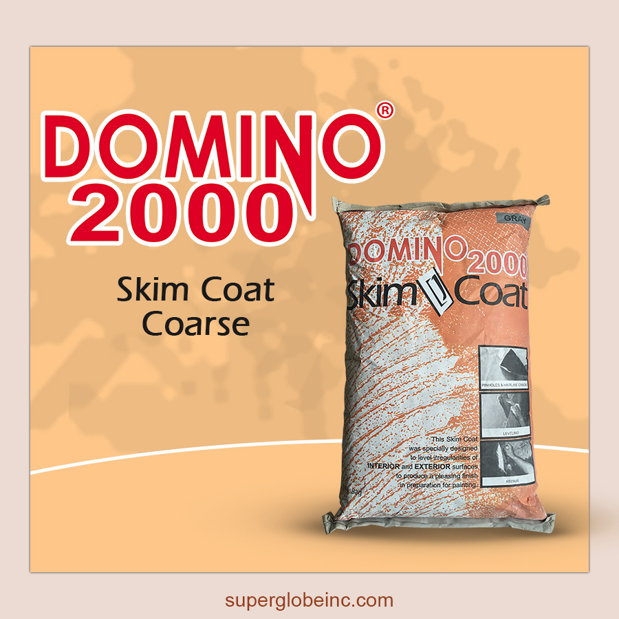 Domino 2000 Coarse Skimcoat Gray