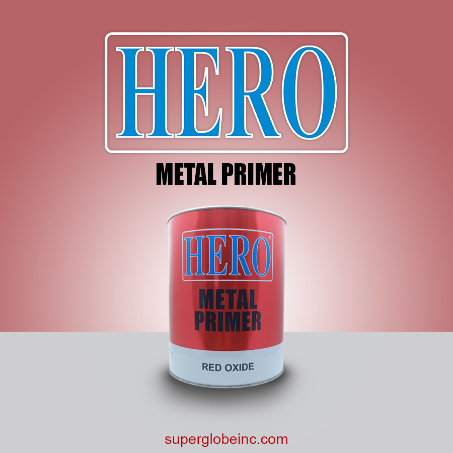 Hero Metal Primer Red Oxide